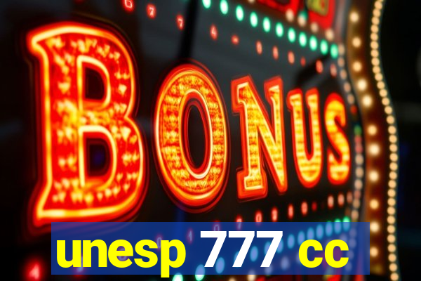 unesp 777 cc